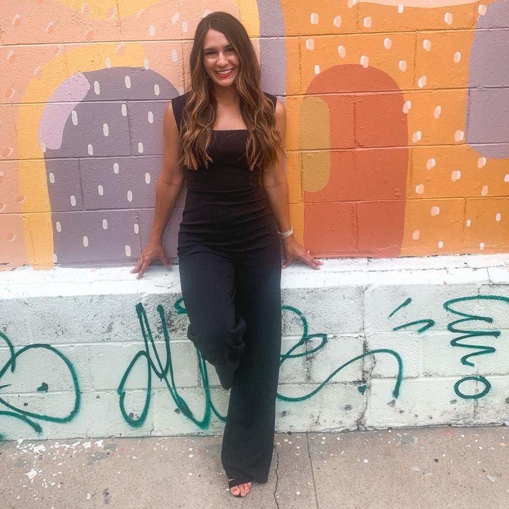 Black jumpsuit